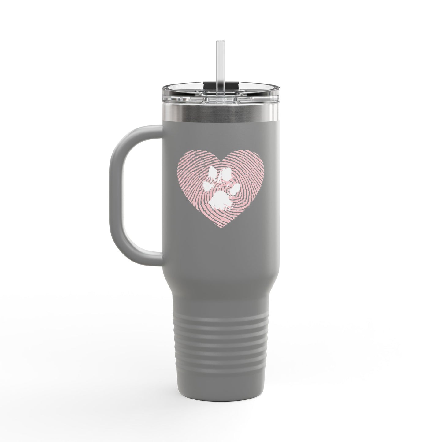 Heartfelt Insulated Travel Mug - 40oz Love Design