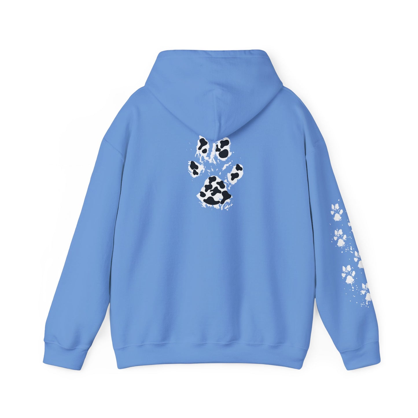 Cow Print Hooded Sweatshirt