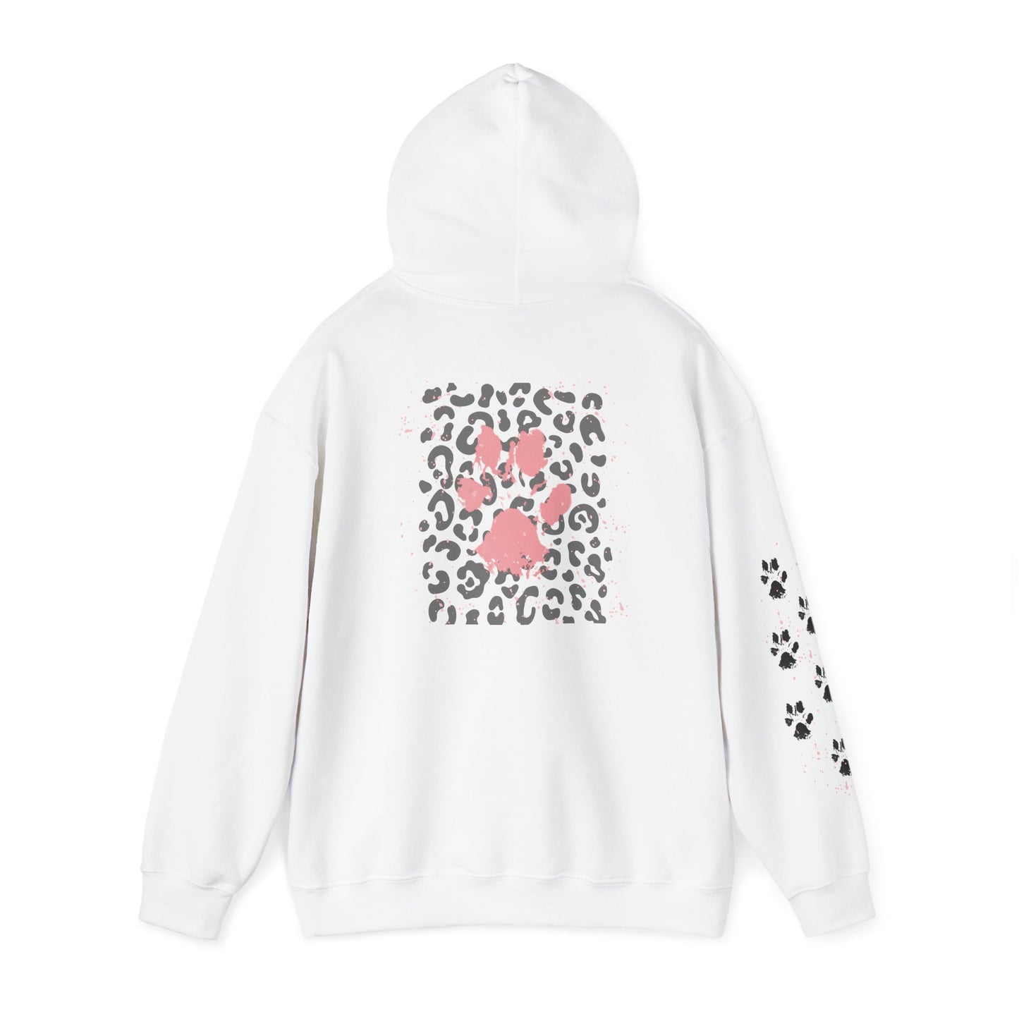 Cheetah Print Hooded Sweatshirt