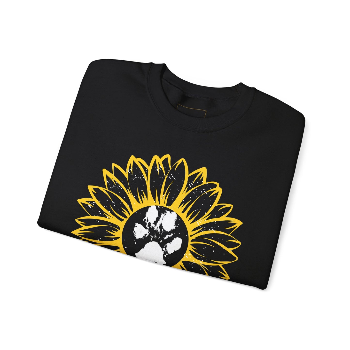 Sunflower Paw Print Sweatshirt