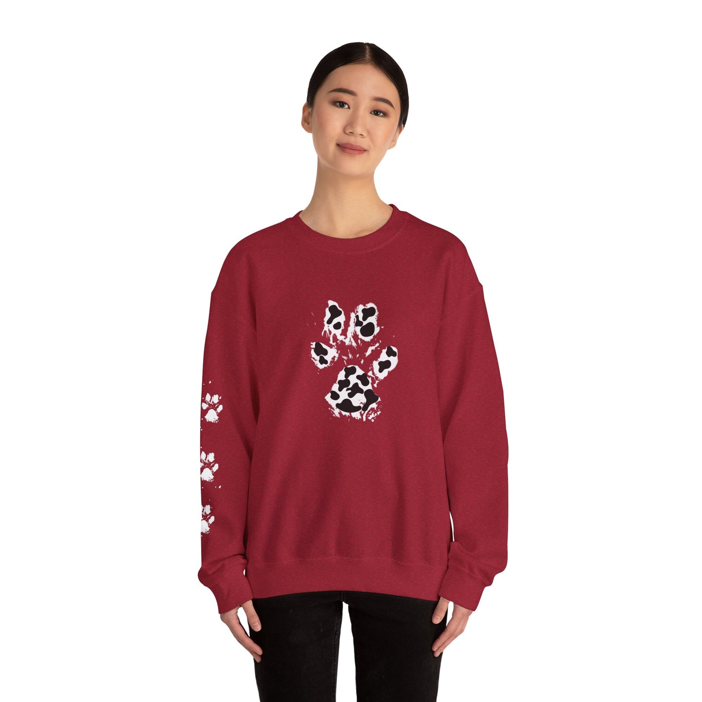 Cow Print Sweatshirt