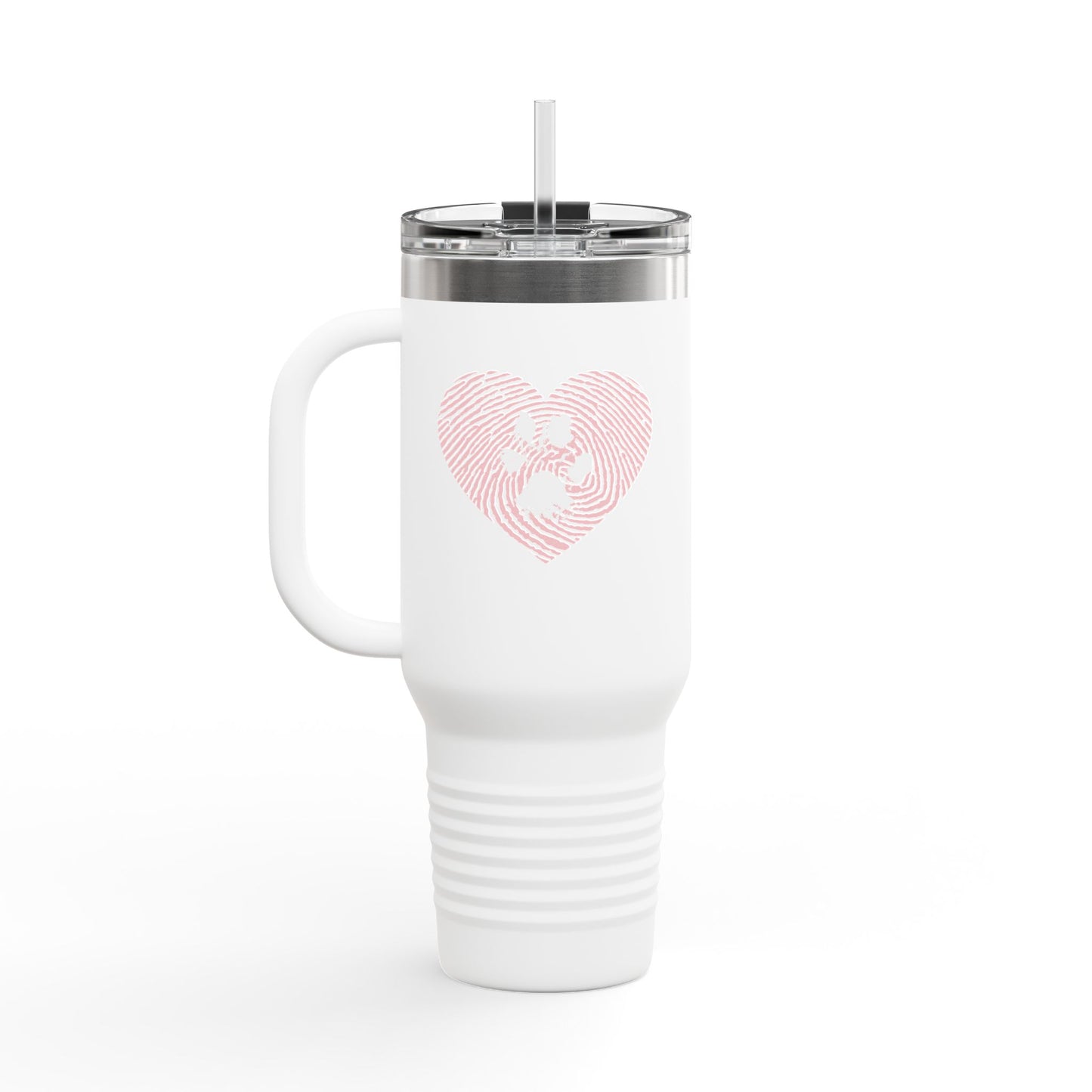 Heartfelt Insulated Travel Mug - 40oz Love Design