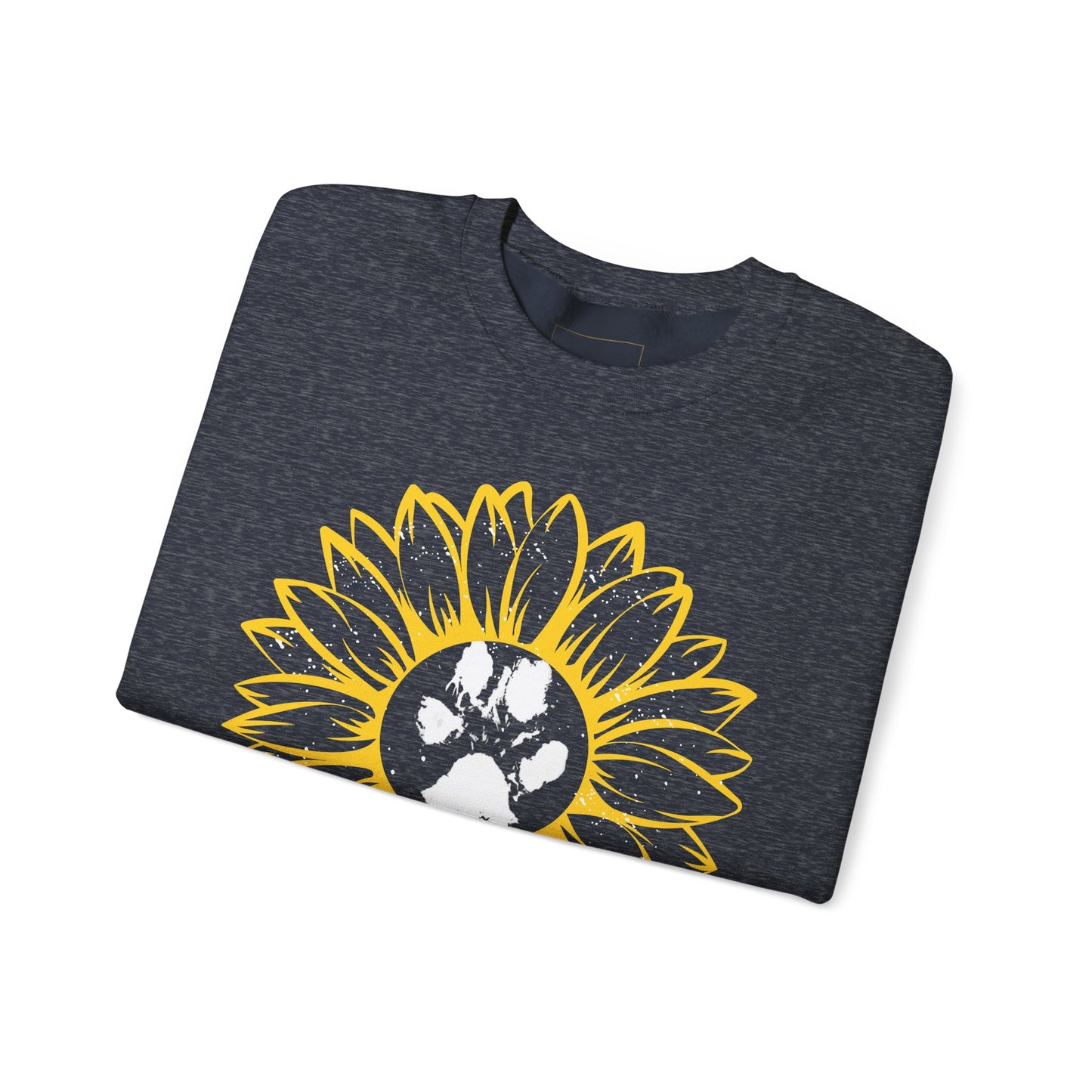 Sunflower Paw Print Sweatshirt