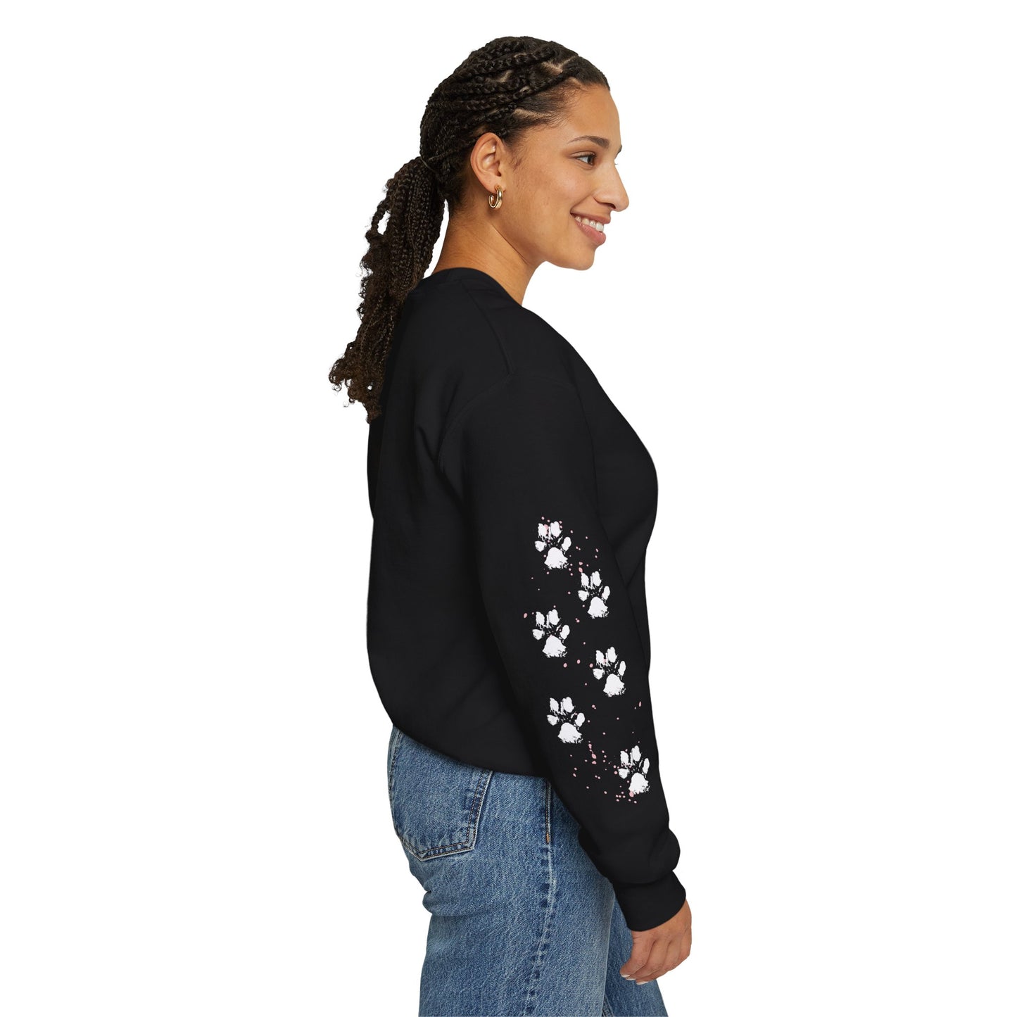 Mountain Paw Print Sweatshirt