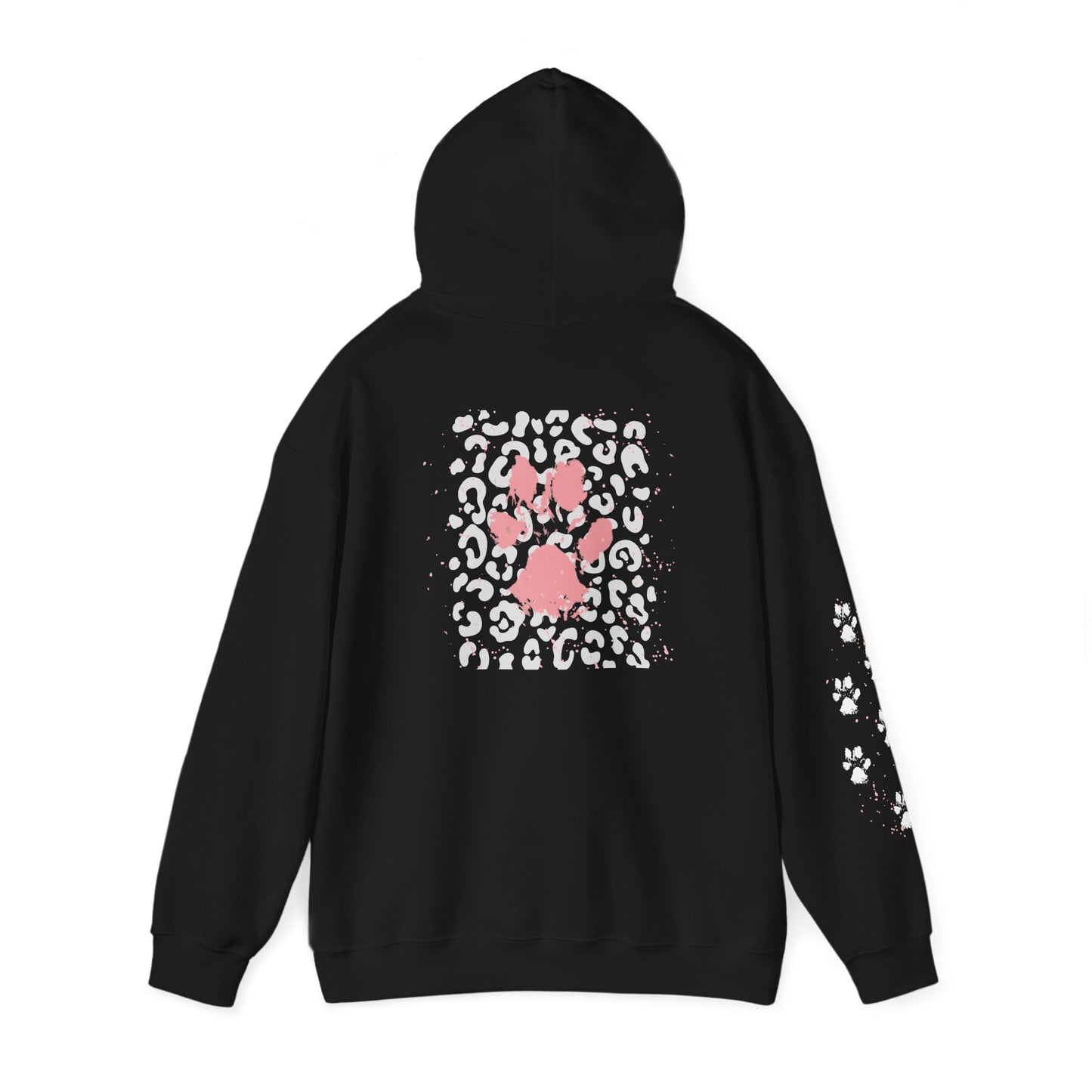 Cheetah Print Hooded Sweatshirt