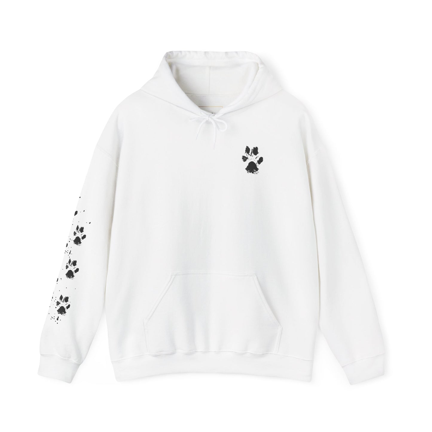 Paw Print Love Hoodie for Animal Lovers