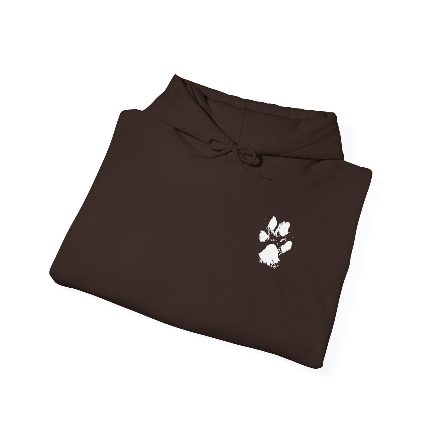 Paw Print Unisex Hooded Sweatshirt - Perfect for Pet Lovers