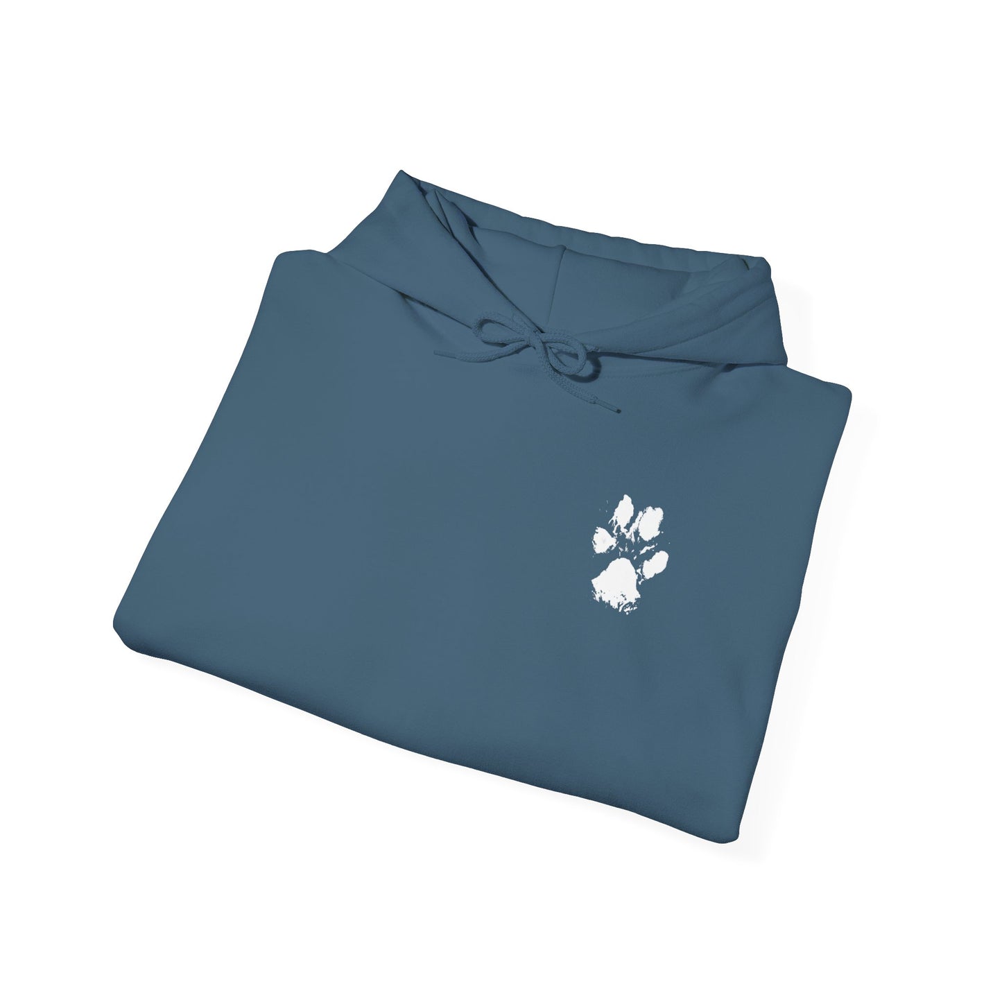 Paw Print Unisex Heavy Blend Hoodie | Cozy Pet Lover Sweatshirt