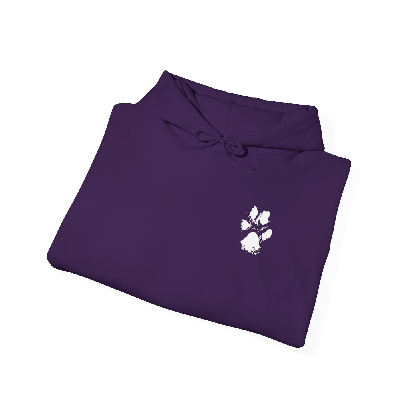 Paw Print Unisex Heavy Blend™ Hooded Sweatshirt - Cozy & Stylish Animal Lover's Gear