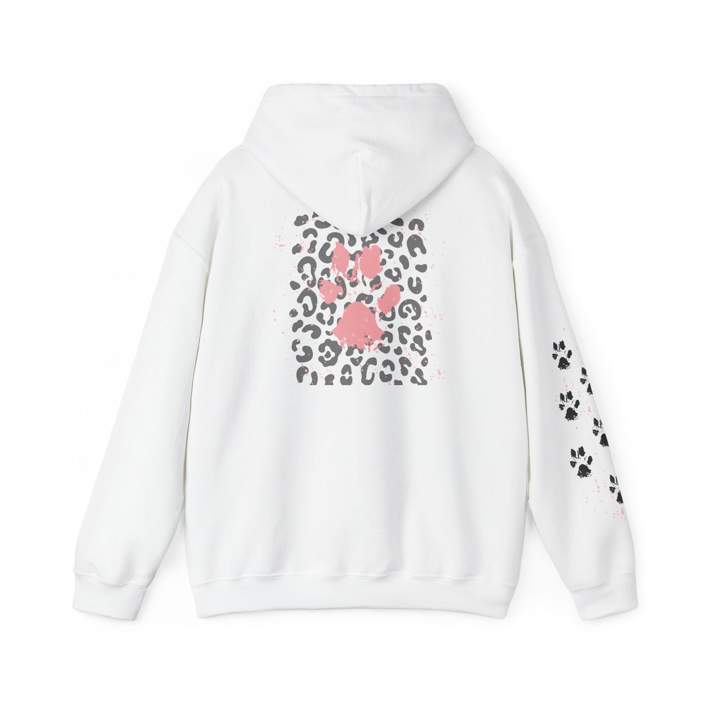 Cheetah Print Hooded Sweatshirt