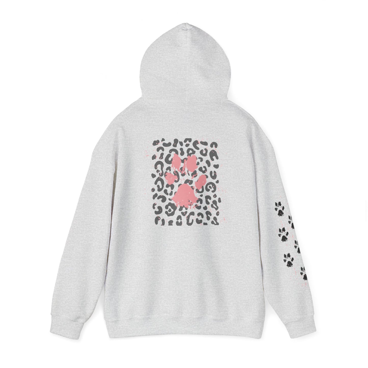 Cheetah Print Hooded Sweatshirt