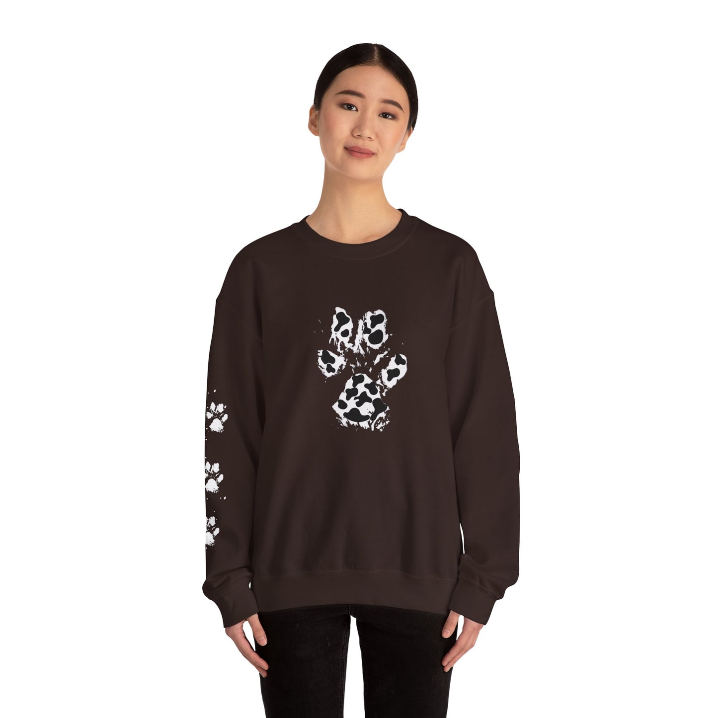 Cow Print Sweatshirt