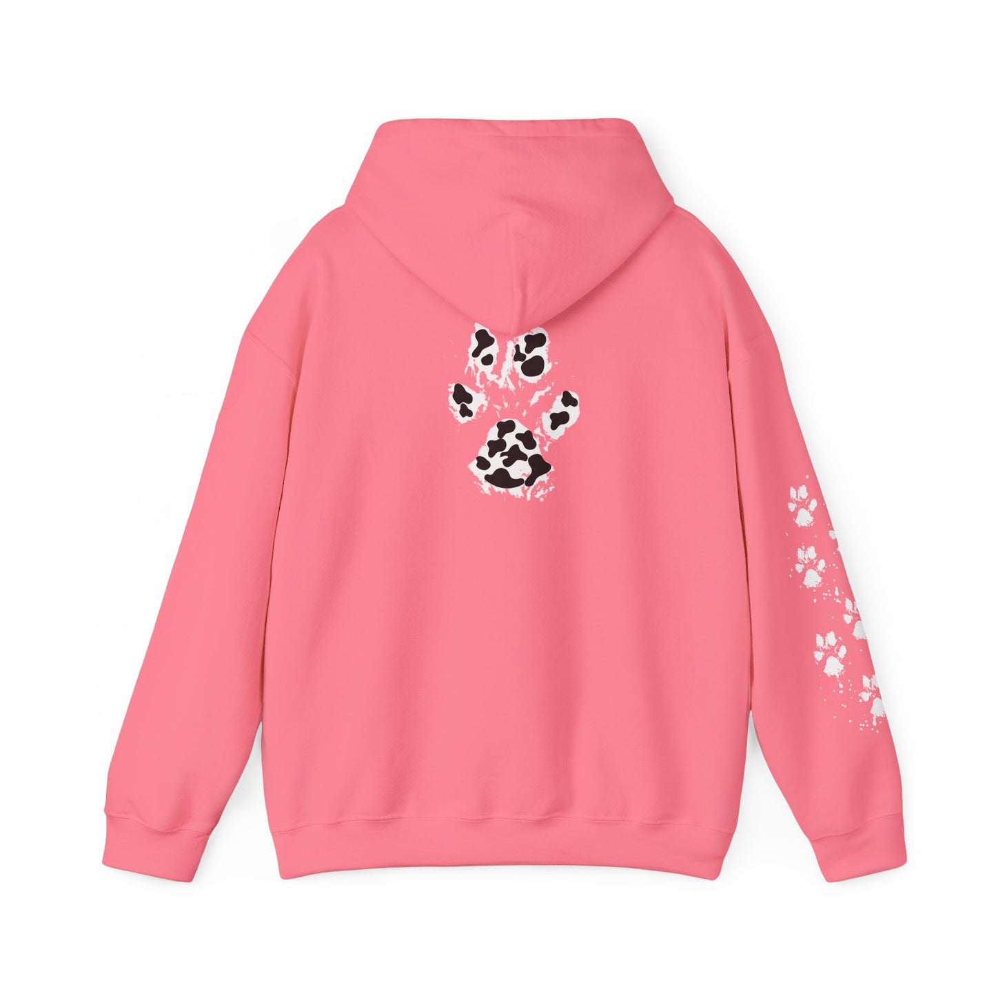 Cow Print Hooded Sweatshirt