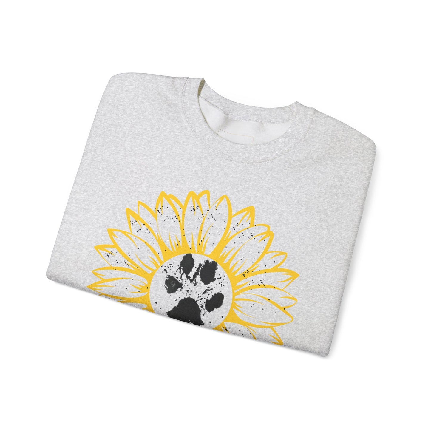 Sunflower Paw Print Sweatshirt