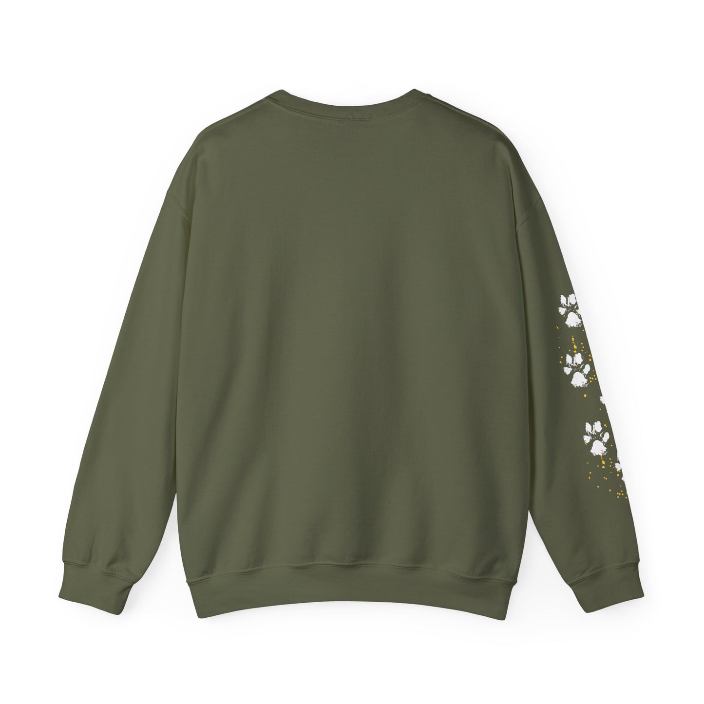 Sunflower Paw Print Sweatshirt