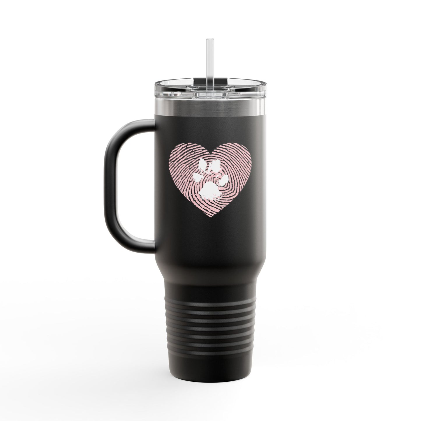 Heartfelt Insulated Travel Mug - 40oz Love Design