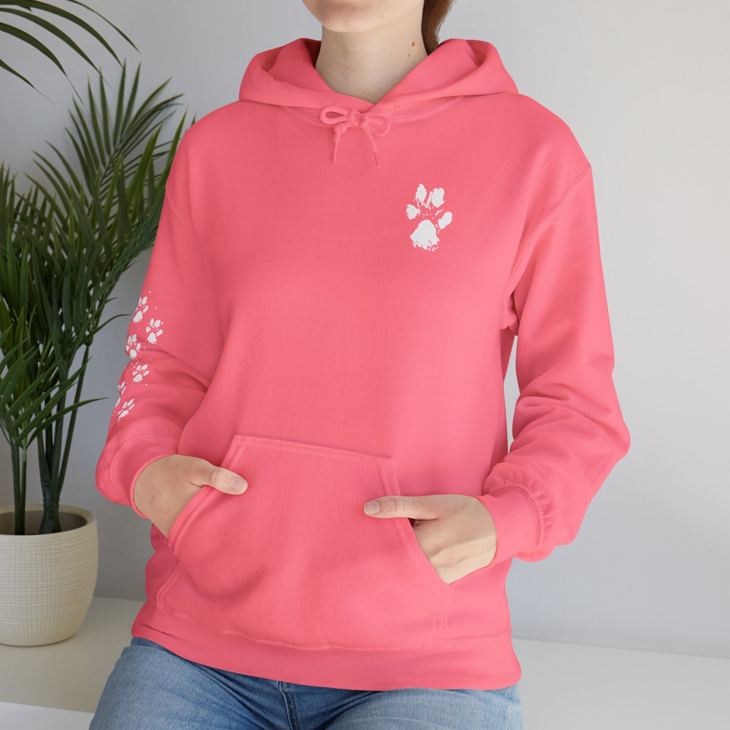 Jeep Paw Print Hoodie Sweatshirt