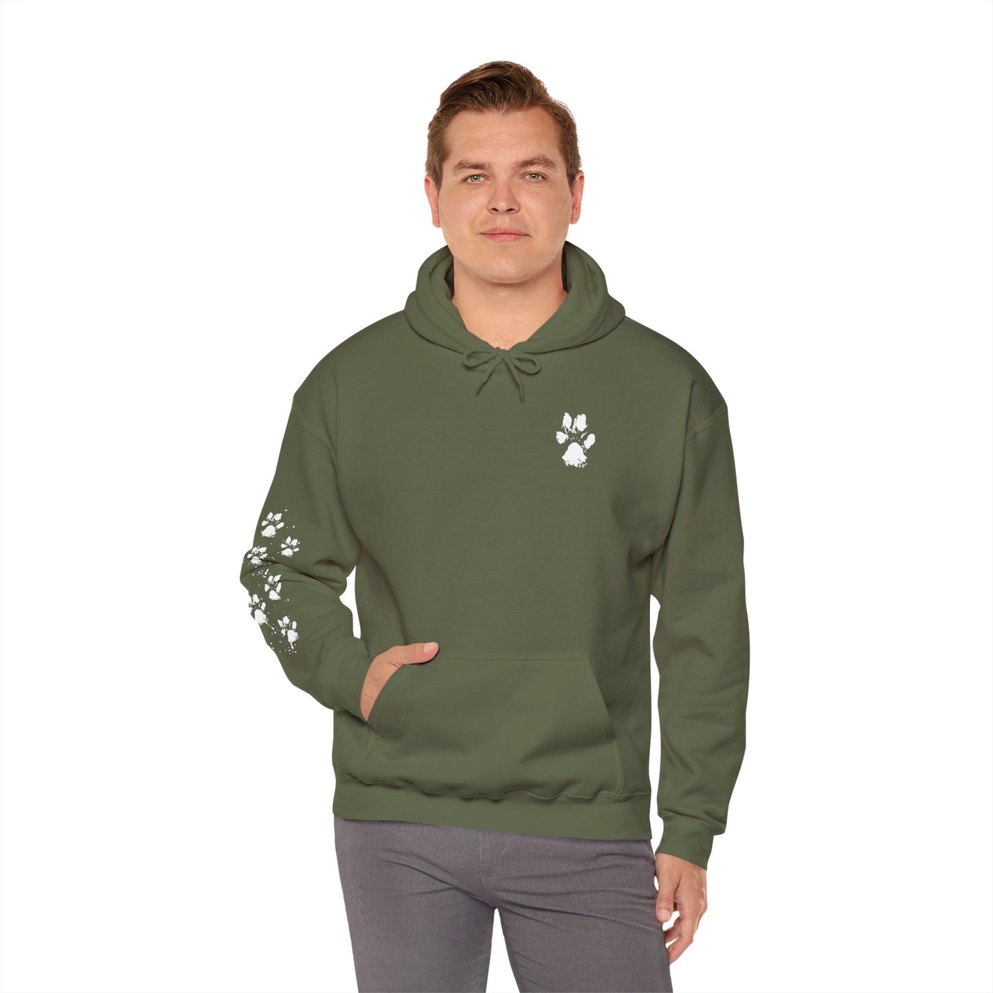 Jeep Paw Print Hoodie Sweatshirt