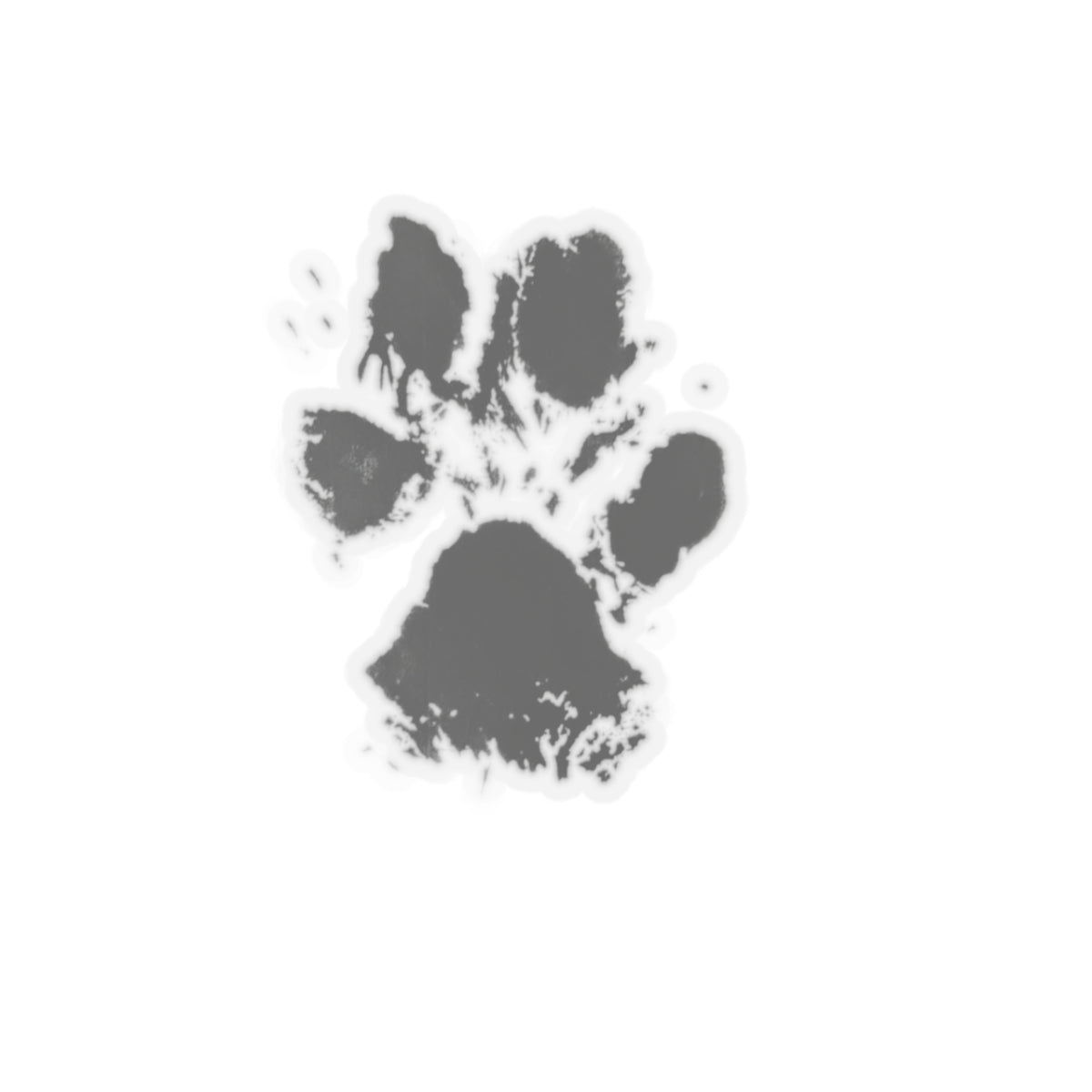 Paw Print Kiss-Cut Stickers