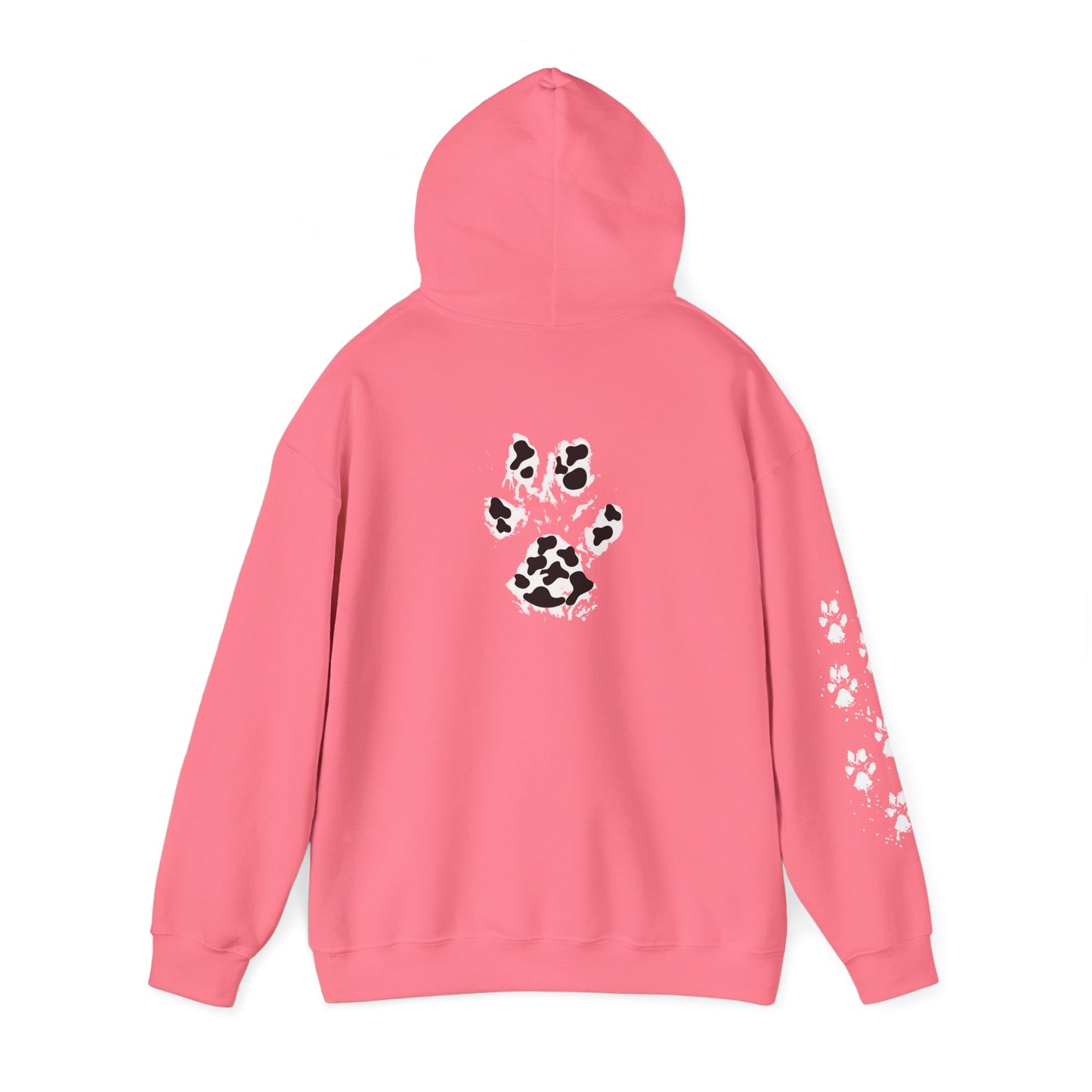 Cow Print Hooded Sweatshirt