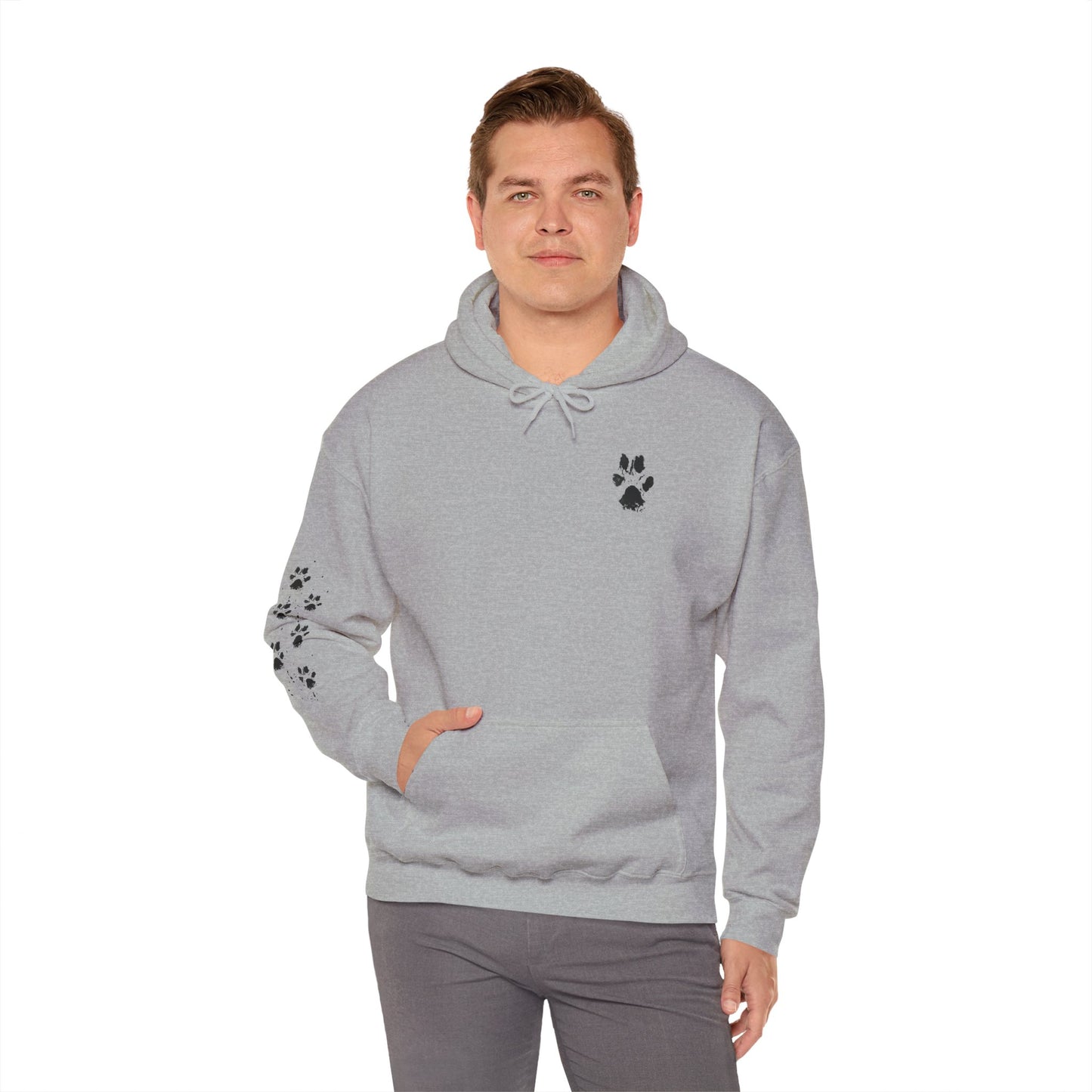 Jeep Paw Print Hoodie Sweatshirt