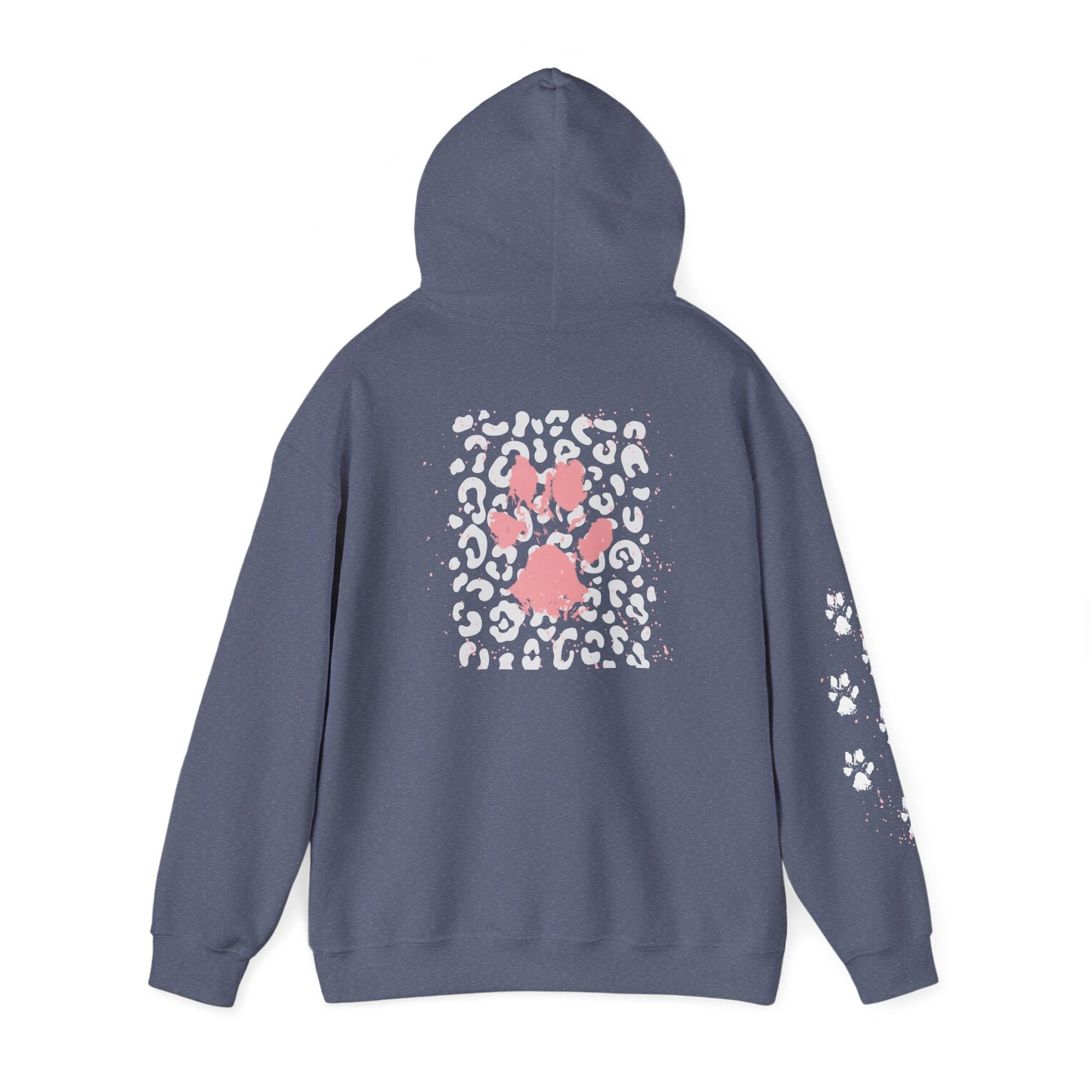 Cheetah Print Hooded Sweatshirt