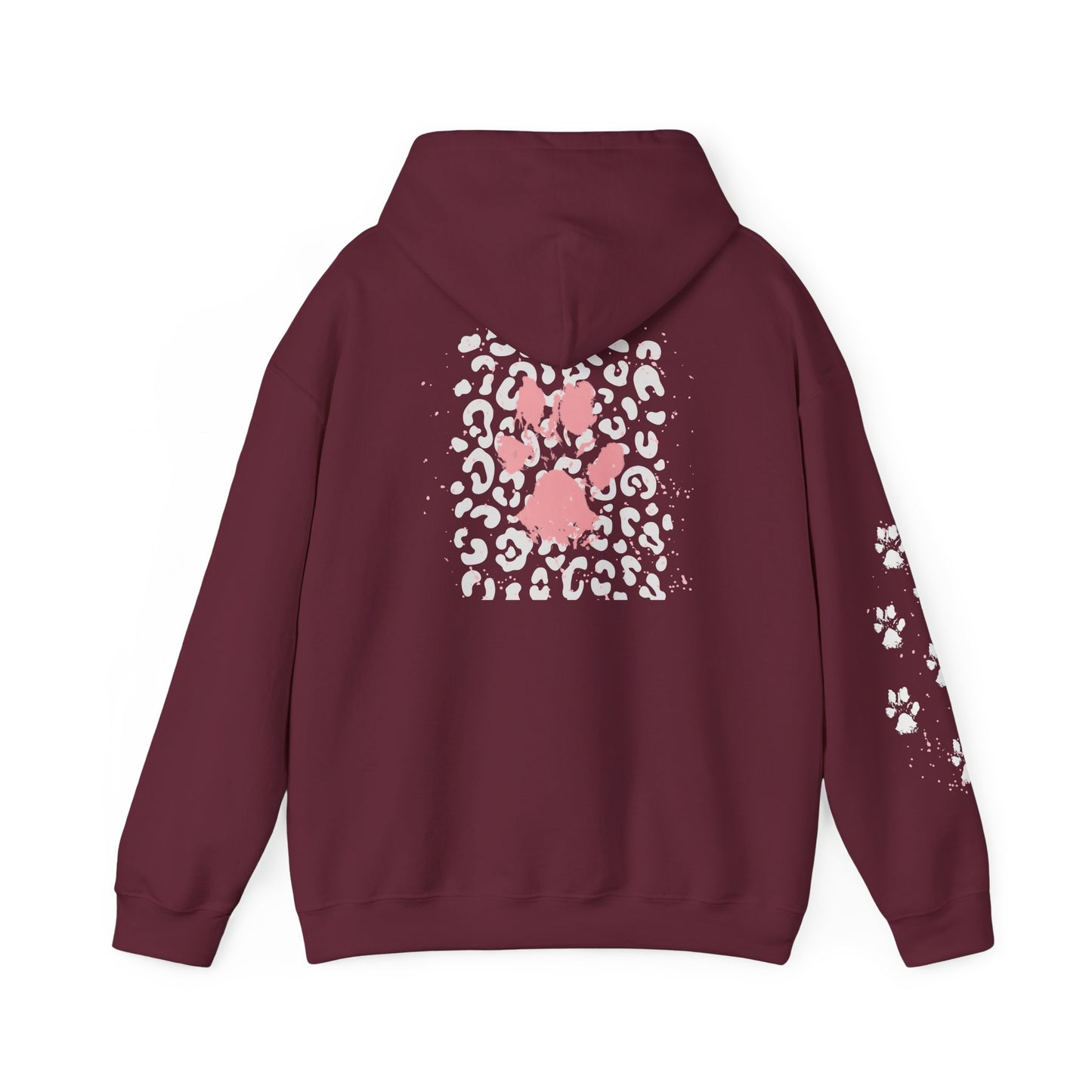 Cheetah Print Hooded Sweatshirt