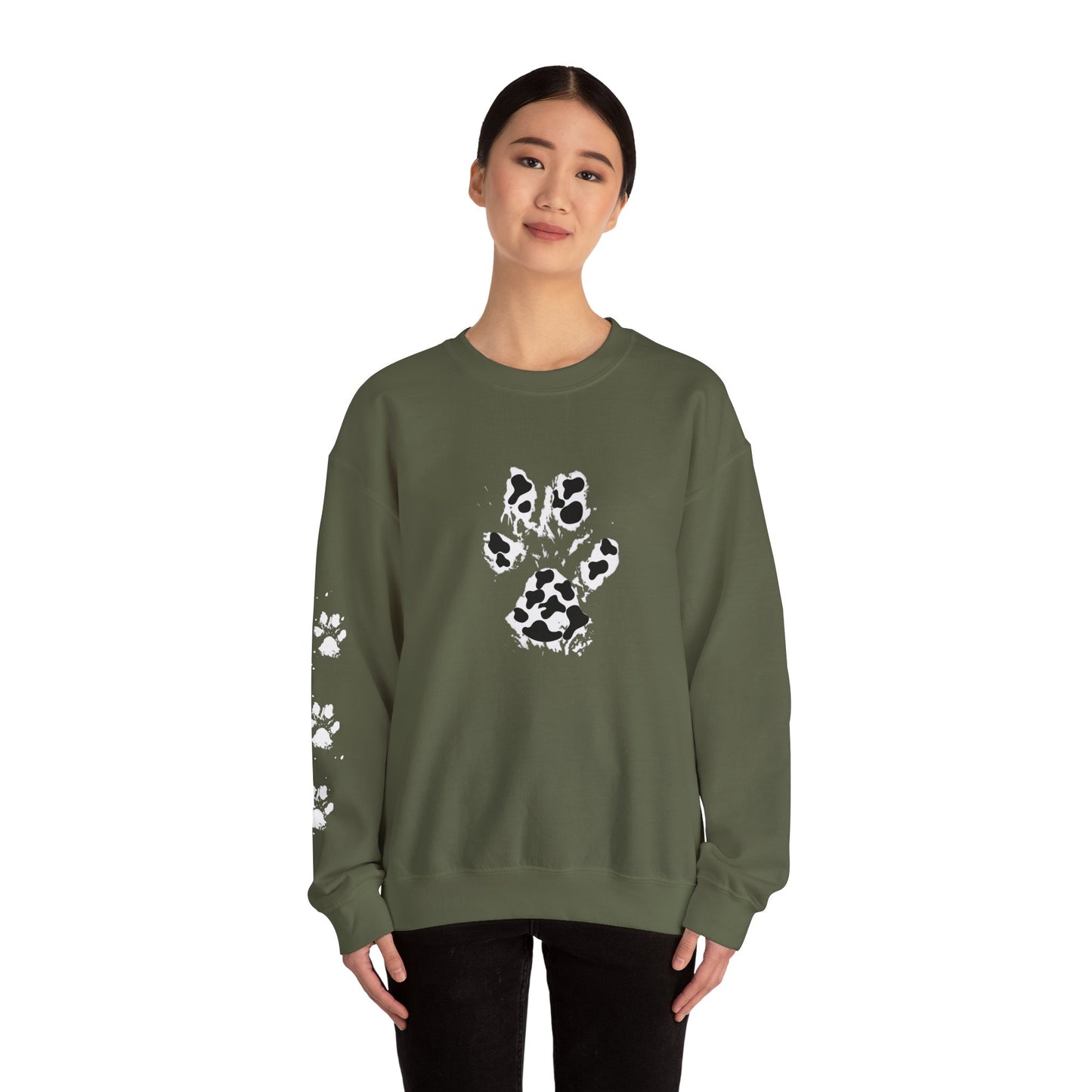 Cow Print Sweatshirt