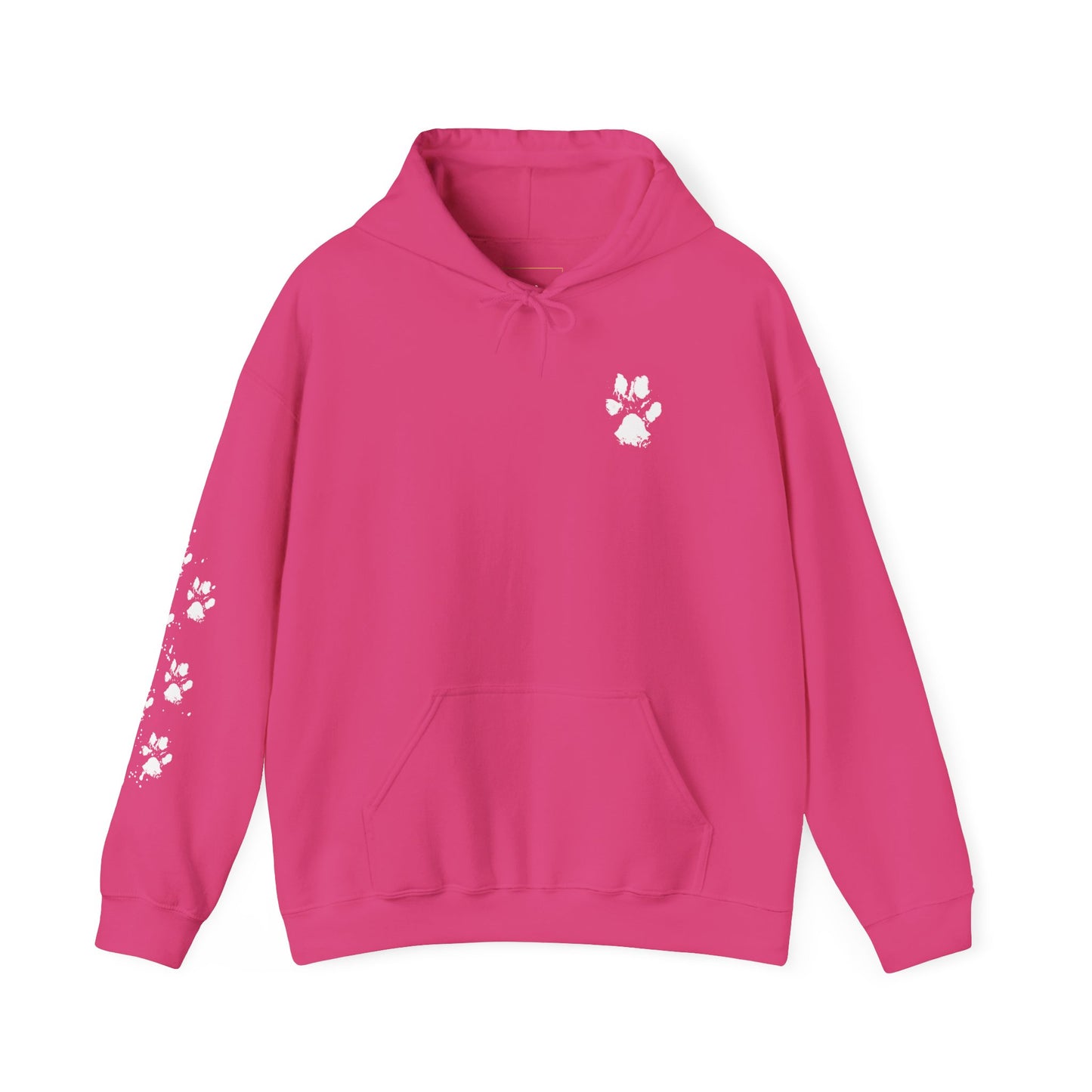 Paw Print Unisex Heavy Blend™ Hooded Sweatshirt - Cozy & Stylish Animal Lover's Gear