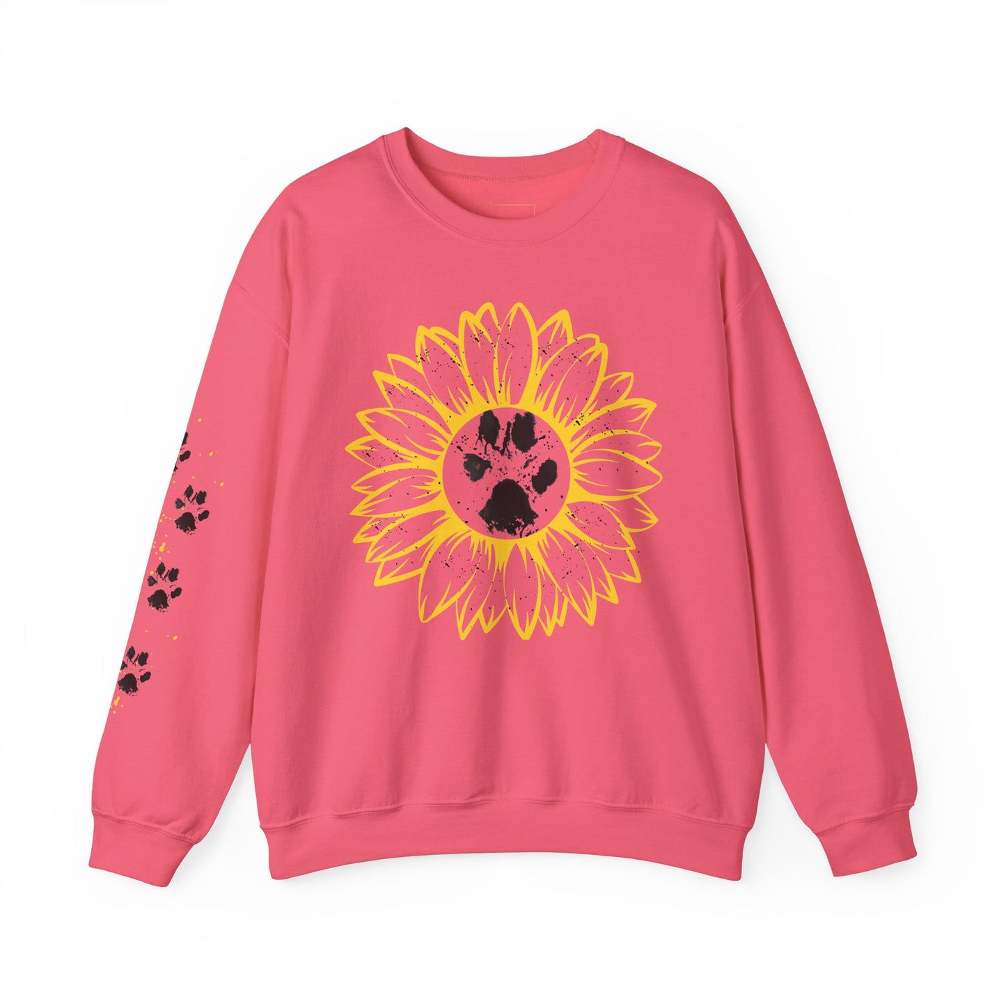 Sunflower Paw Print Sweatshirt