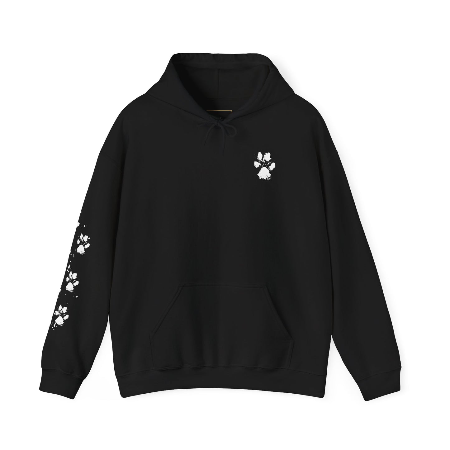 Paw Print Love Hoodie for Animal Lovers