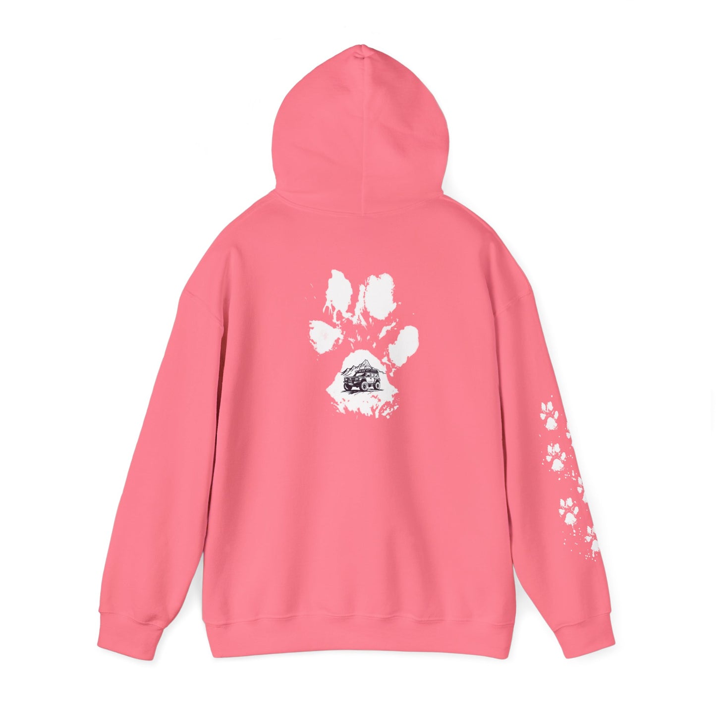 Jeep Paw Print Hoodie Sweatshirt