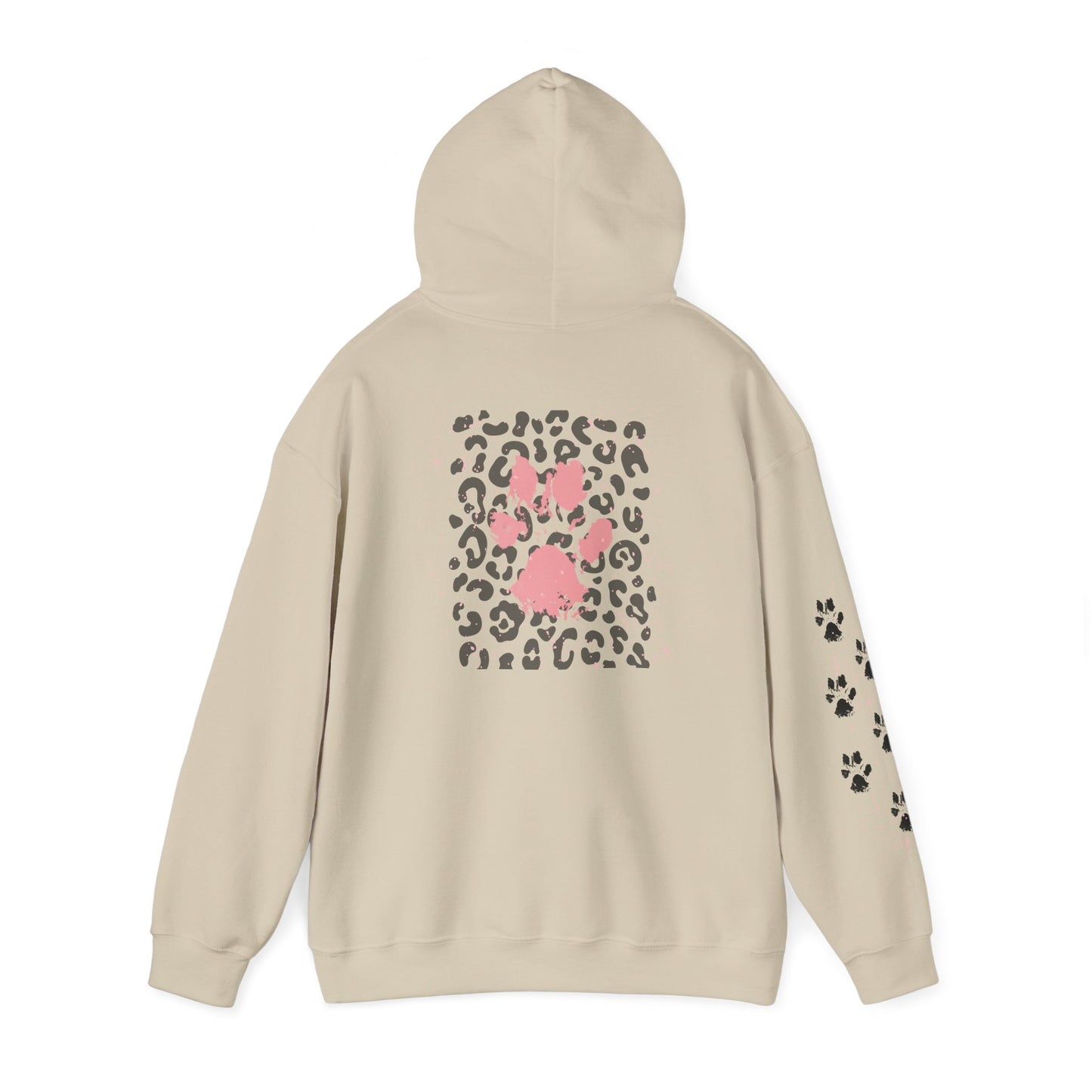 Cheetah Print Hooded Sweatshirt