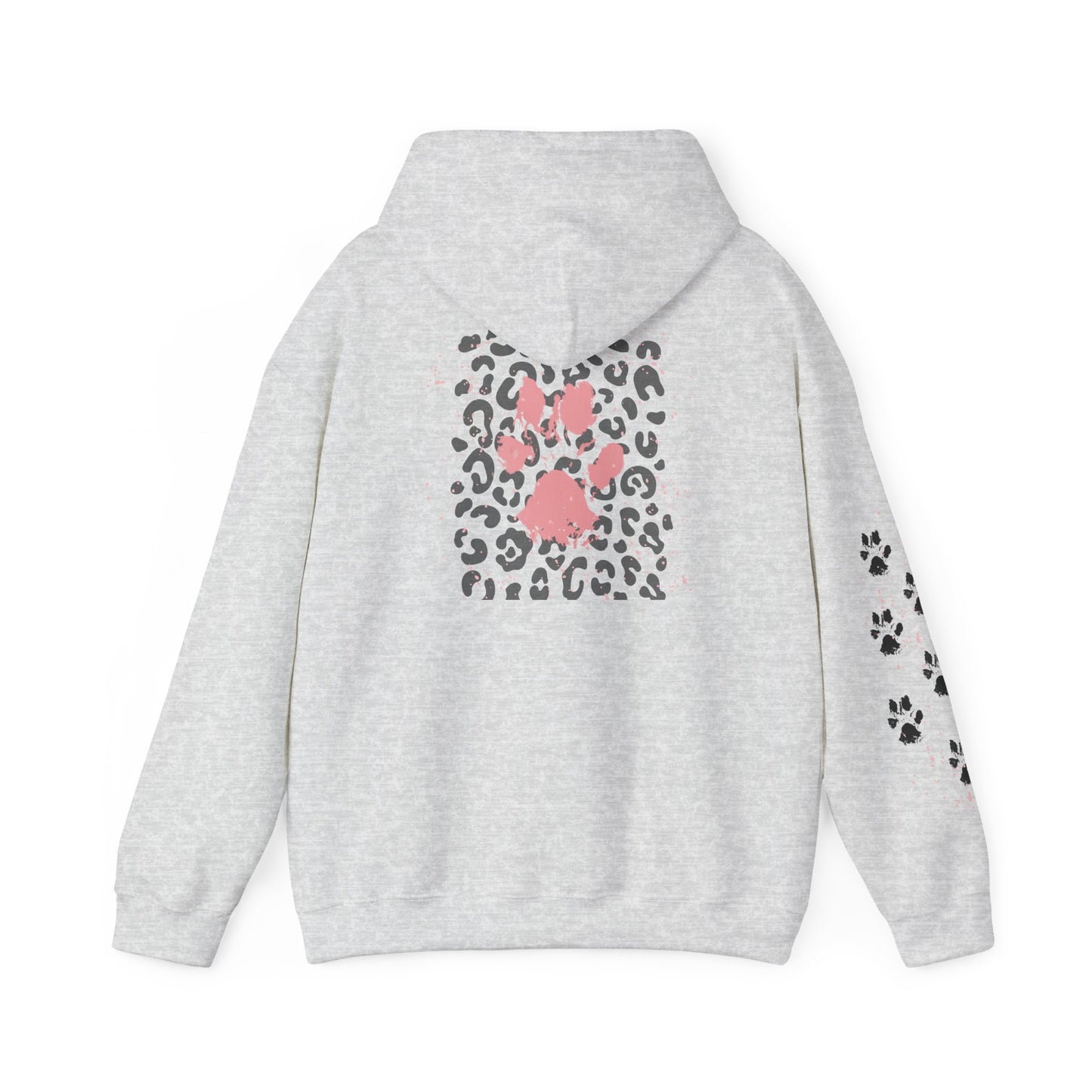 Cheetah Print Hooded Sweatshirt