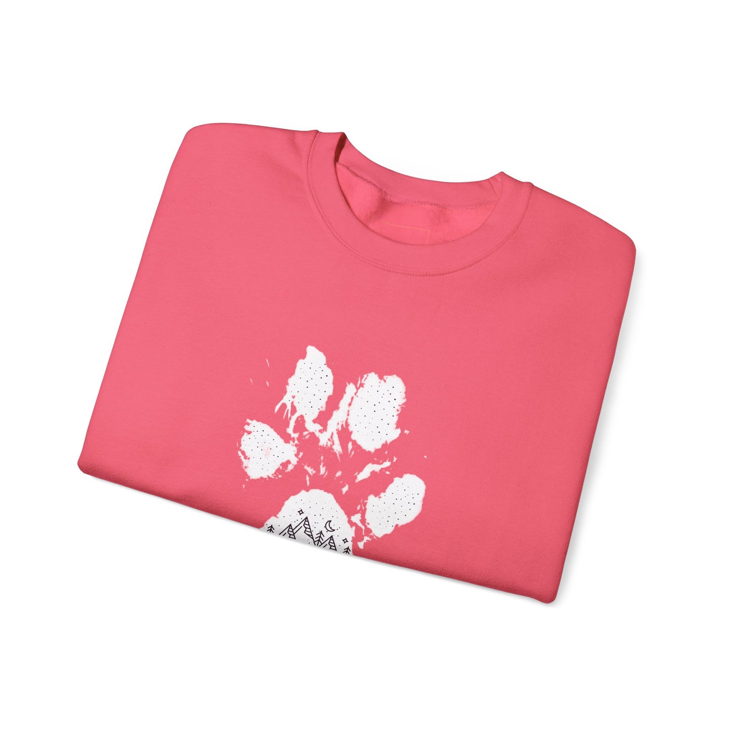 Mountain Paw Print Sweatshirt