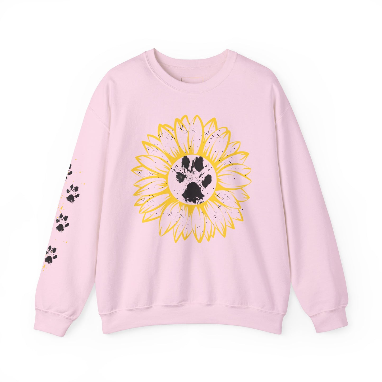 Sunflower Paw Print Sweatshirt